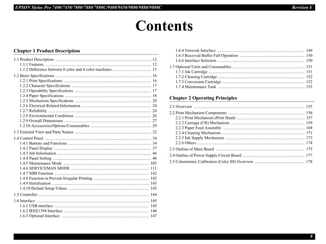 EPSON 9880 9450 9400 7880 7800 7450 7400 Service Manual EPSON 9880 9450 9400 7880 7800 7450 7400 Service Manual
